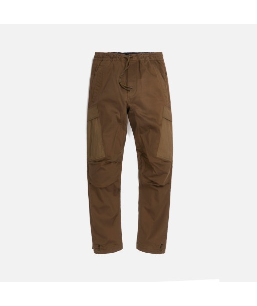 Maharishi Woven Cargo Trackpants Mil Spec Cellulose - Maha Olive de la marque