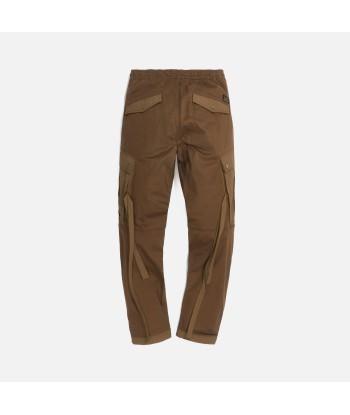 Maharishi Woven Cargo Trackpants Mil Spec Cellulose - Maha Olive de la marque