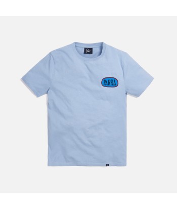 by Parra Spilled Drink Tee - Dusty Blue Par le système avancé 