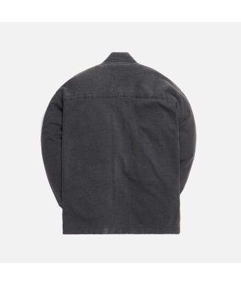 Maharishi Harvest Organic Kimono Herringbone Sweat - Black Par le système avancé 