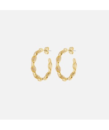 Luv AJ The Pave Mariner Hoops - Gold Profitez des Offres !