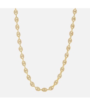 Luv AJ Pave Mariner Chain Necklace - Gold Venez découvrir notre 