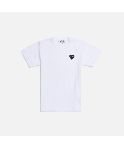 CDG Pocket Play w/ Heart Tee - White / Black de pas cher