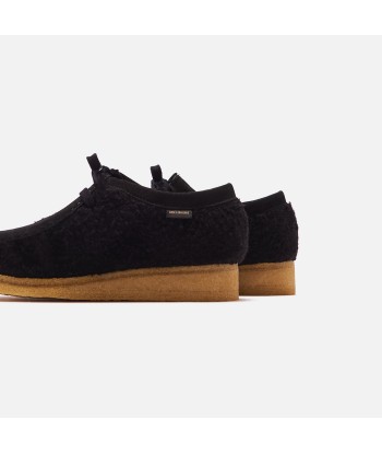 Clarks x Aimé Leon Dore Casentino Wool Wallabee - Black basket pas cher