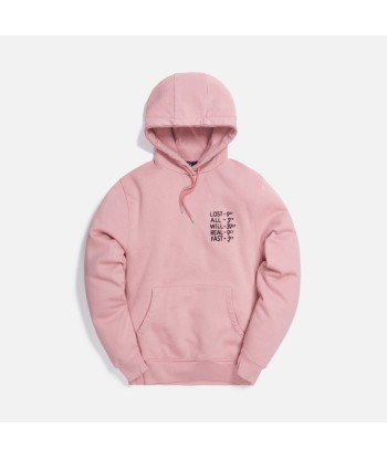 by Parra Lost All Will Fast Hooded Sweatshirt - Pink les ctes