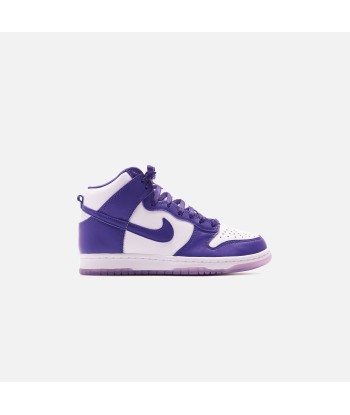 Nike WMNS Dunk High SP - White / Varsity Purple du meilleur 