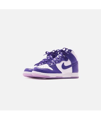 Nike WMNS Dunk High SP - White / Varsity Purple du meilleur 