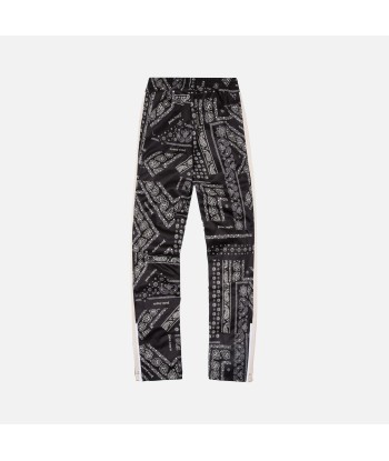 Palm Angels Bandana Classic Track Pants - Black / White chez Cornerstreet bien 