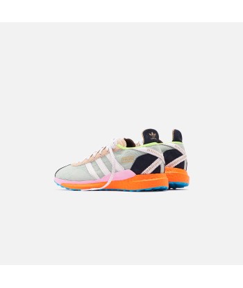 adidas Consortium x Pharrell x NIGO Tokio Solar HU - Green Tint / White / Pale Nude du meilleur 