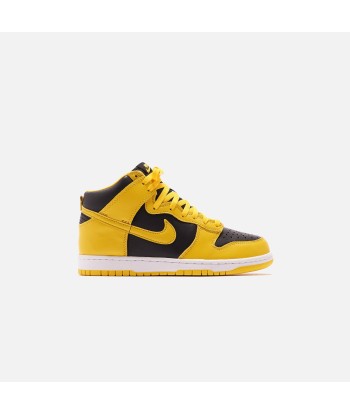 Nike Dunk High SP - Black / Varsity Maize rembourrage situé sous