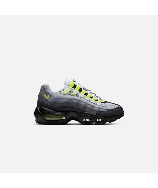 Nike Grade School Air Max 95 OG - Black / Neon Yellow / Light Graphite est présent 