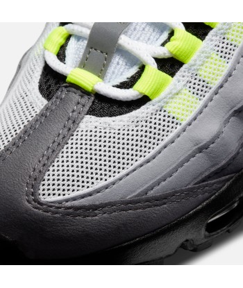 Nike Grade School Air Max 95 OG - Black / Neon Yellow / Light Graphite est présent 