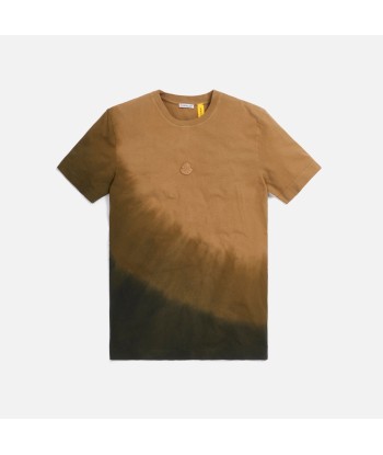 6 Moncler x 1017 Alyx 9SM Garment Dyed Maglia Tie Dye Tee - Camel / Black shop