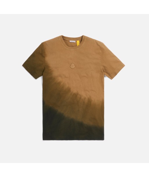 6 Moncler x 1017 Alyx 9SM Garment Dyed Maglia Tie Dye Tee - Camel / Black shop