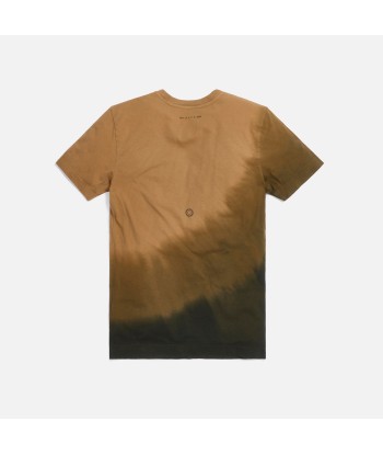 6 Moncler x 1017 Alyx 9SM Garment Dyed Maglia Tie Dye Tee - Camel / Black shop