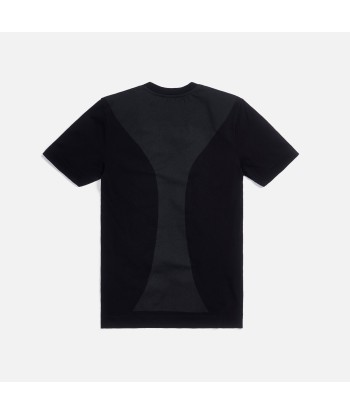 6 Moncler x 1017 Alyx 9SM Double Front Logo Maglia Tee - Black Les êtres humains sont 