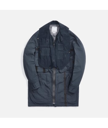 Visvim Paratrooper Coat - Grey acheter en ligne