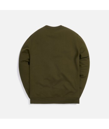 Loewe Embroidery Crewneck - Green Paris Déstockage Promo