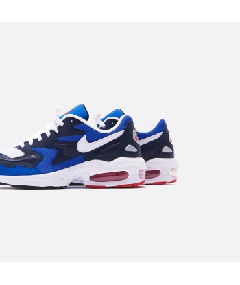 Nike Air Max 2 Light SD - Blue / White / Red une grave pollution 