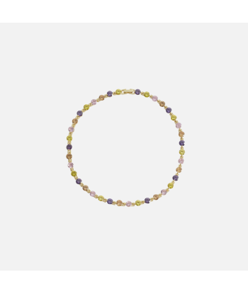 Amy Shehab Multicolored Crystal Choker - Multi de technologie