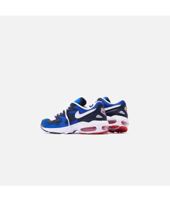 Nike Air Max 2 Light SD - Blue / White / Red une grave pollution 