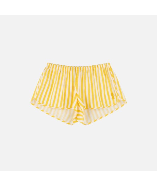 Les Girls Les Boys Woven Boxer - Yellow Stripe l'achat 