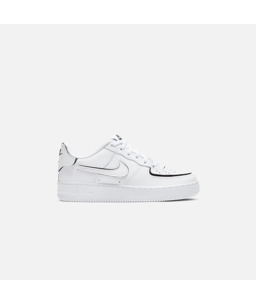 Nike Grade School Air Force 1/1 - White / Black vous aussi creer 