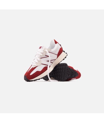 New Balance 327 - White / Scarlet store