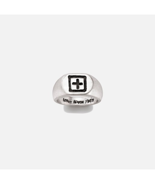 Ksubi 925 Dripps 1999 Signet Ring - Silver 50% de réduction en Octobre 2024