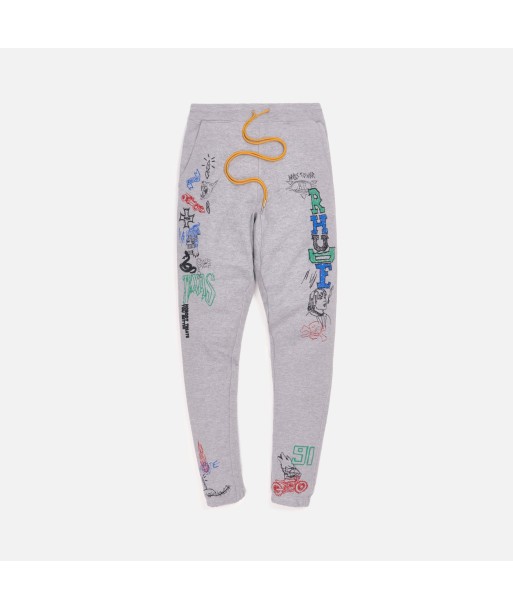 Rhude Doodle Jogger - Grey de la marque