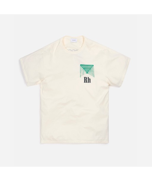 Rhude Graphic Tee Box Perspective - White / Green Le MVP de beaucoup