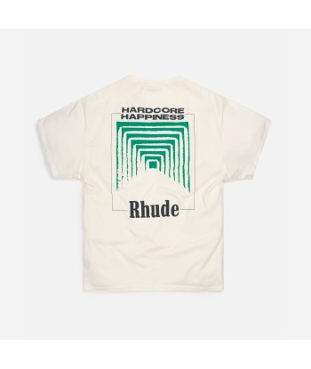 Rhude Graphic Tee Box Perspective - White / Green Le MVP de beaucoup