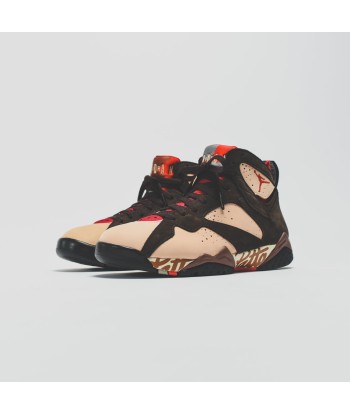 Nike x Patta Air Jordan 7 Retro - Shimmer / Tough Red / Velvet de pas cher