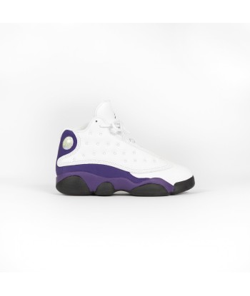 Nike PS Air Jordan 13 Retro - White / Black / Purple / University Gold le des métaux précieux