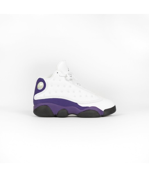 Nike PS Air Jordan 13 Retro - White / Black / Purple / University Gold le des métaux précieux