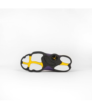 Nike PS Air Jordan 13 Retro - White / Black / Purple / University Gold le des métaux précieux