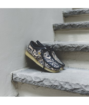 Clarks x Wu Tang Wallabee Low - Navy / Multi store