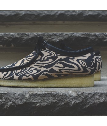 Clarks x Wu Tang Wallabee Low - Navy / Multi store