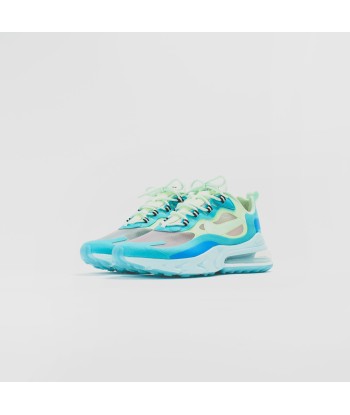 Nike Air Max 270 React - Hyper Jade / Frosted Spruce / Barley Volt pas cher chine