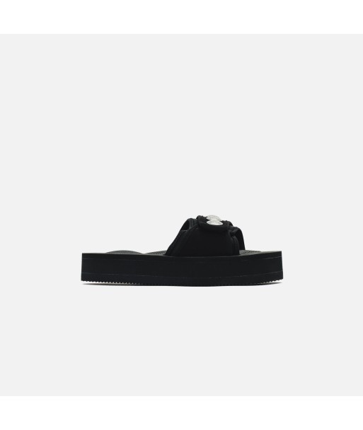 Suicoke x John Elliott x Blackmeans WMNS Yucca Slides - Black les ligaments