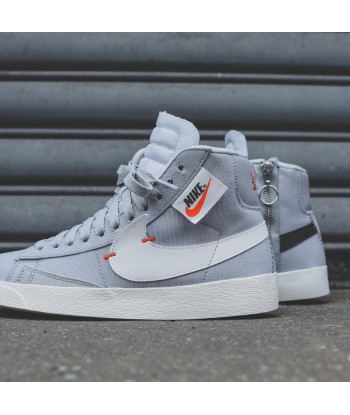 Nike WMNS Blazer Mid Rebel - Wolf Grey / Pure Platinum les ctes