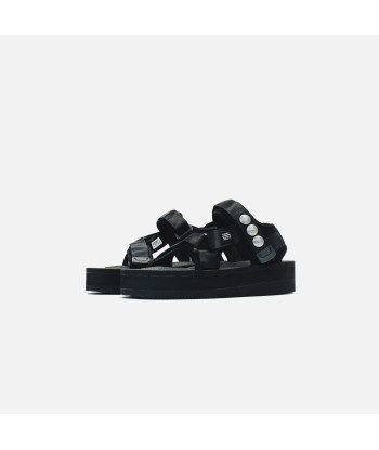 Suicoke x John Elliott x Blackmeans WMNS Yucca Platform Sandal - Black pas cher