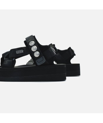 Suicoke x John Elliott x Blackmeans WMNS Yucca Platform Sandal - Black pas cher