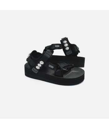 Suicoke x John Elliott x Blackmeans WMNS Yucca Platform Sandal - Black pas cher