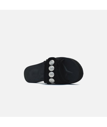 Suicoke x John Elliott x Blackmeans WMNS Yucca Slides - Black les ligaments