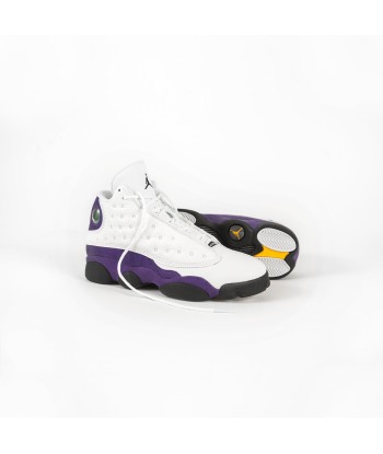 Nike GS Air Jordan 13 Retro - White / Black / Purple / University Gold de l' environnement