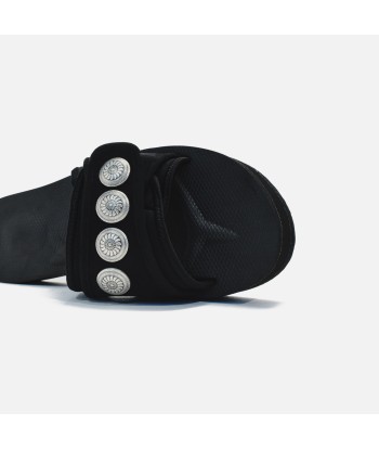 Suicoke x John Elliott x Blackmeans WMNS Yucca Slides - Black les ligaments