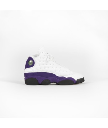 Nike GS Air Jordan 13 Retro - White / Black / Purple / University Gold de l' environnement