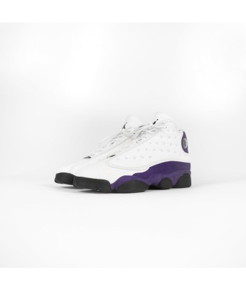 Nike GS Air Jordan 13 Retro - White / Black / Purple / University Gold de l' environnement