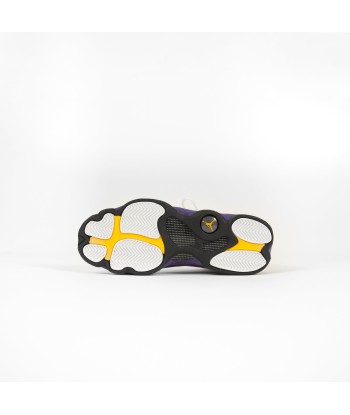 Nike GS Air Jordan 13 Retro - White / Black / Purple / University Gold de l' environnement